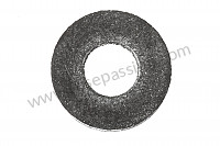 P129313 - Washer for handle on front luggage compartment lid  for Porsche 356B T6 • 1962 • 1600 s (616 / 12 t6) • Coupe reutter b t6 • Manual gearbox, 4 speed